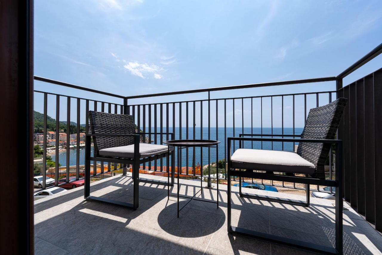 Niki Apartments Przno Sveti Stefan Dış mekan fotoğraf