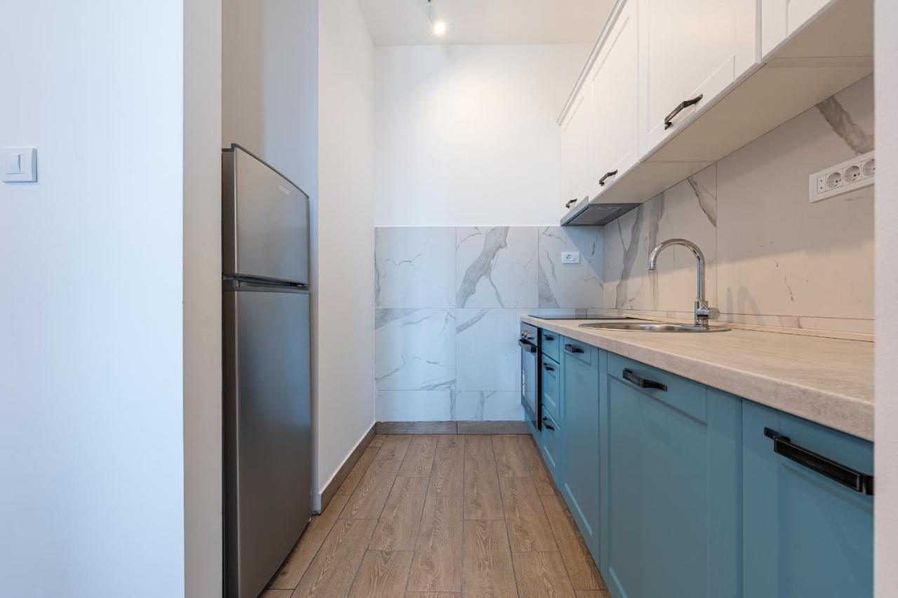 Niki Apartments Przno Sveti Stefan Dış mekan fotoğraf