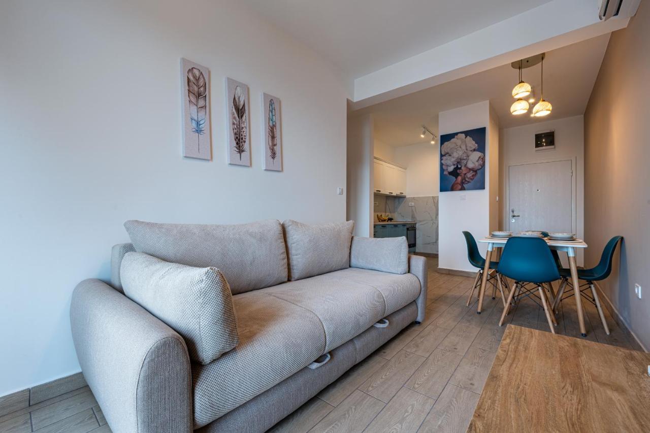 Niki Apartments Przno Sveti Stefan Dış mekan fotoğraf