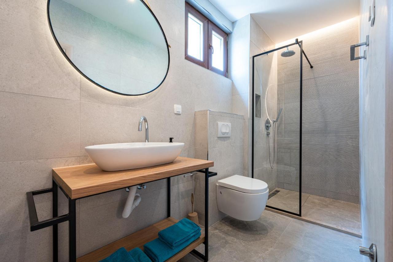Niki Apartments Przno Sveti Stefan Dış mekan fotoğraf