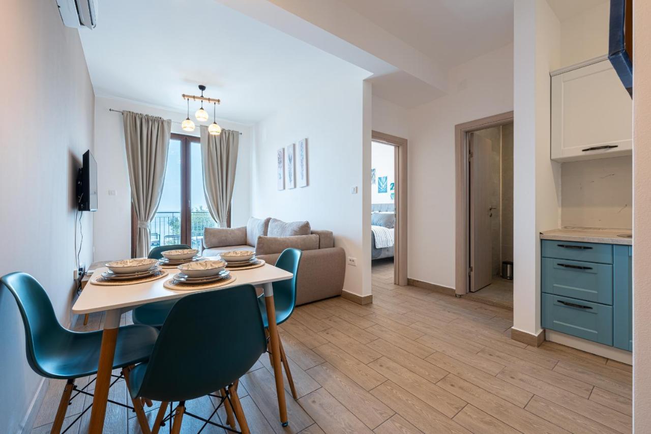 Niki Apartments Przno Sveti Stefan Dış mekan fotoğraf