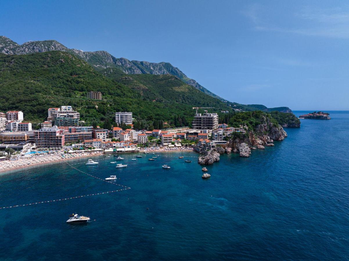 Niki Apartments Przno Sveti Stefan Dış mekan fotoğraf