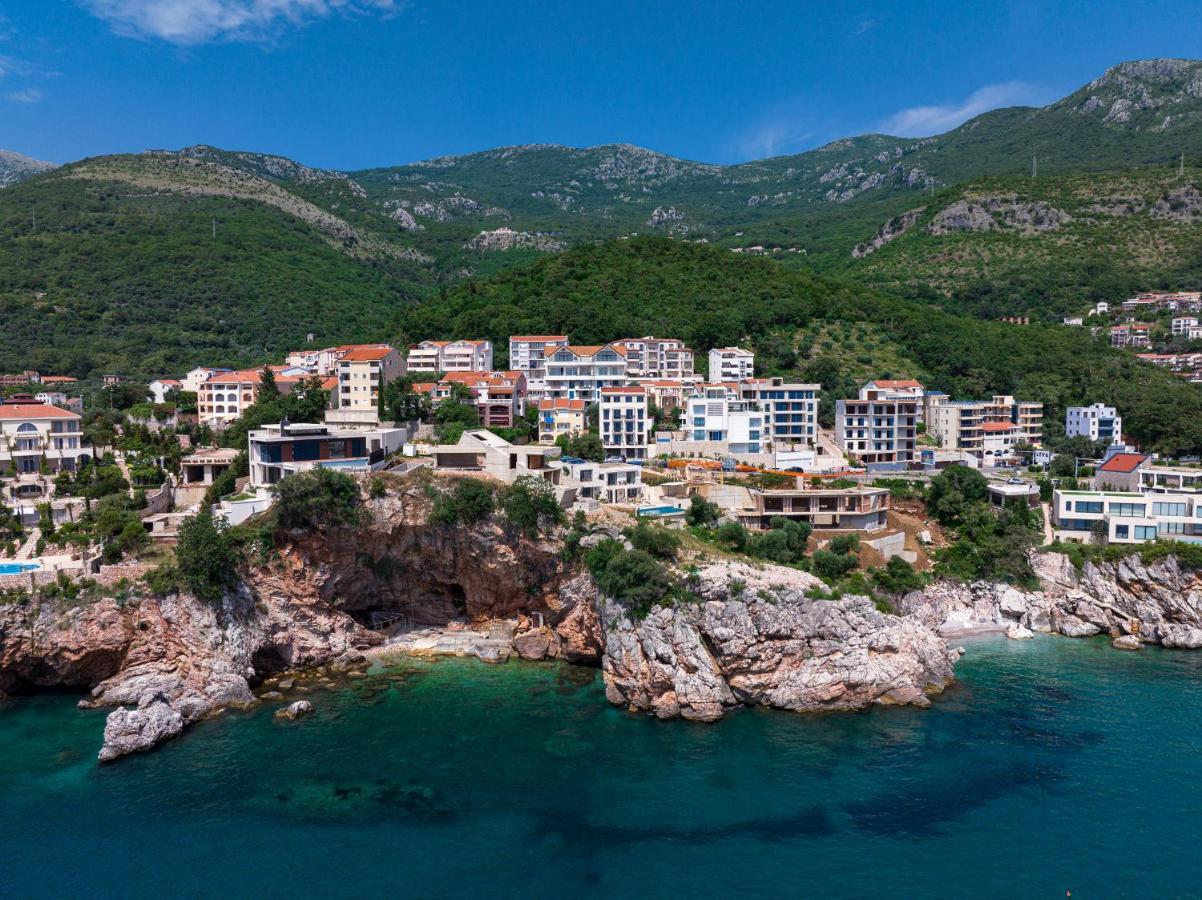 Niki Apartments Przno Sveti Stefan Dış mekan fotoğraf