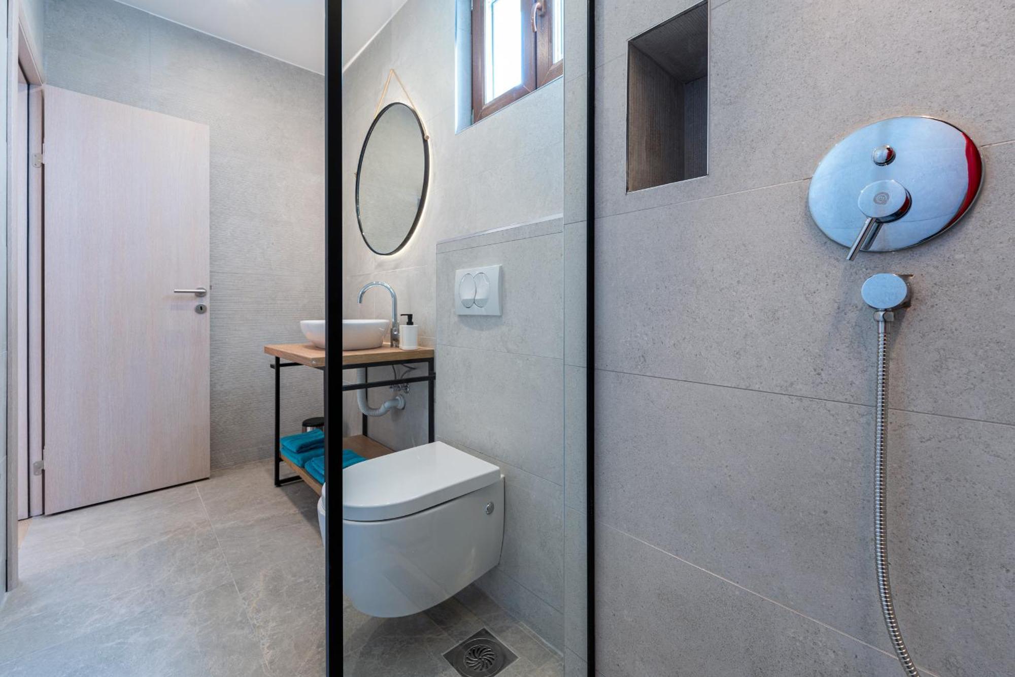 Niki Apartments Przno Sveti Stefan Dış mekan fotoğraf