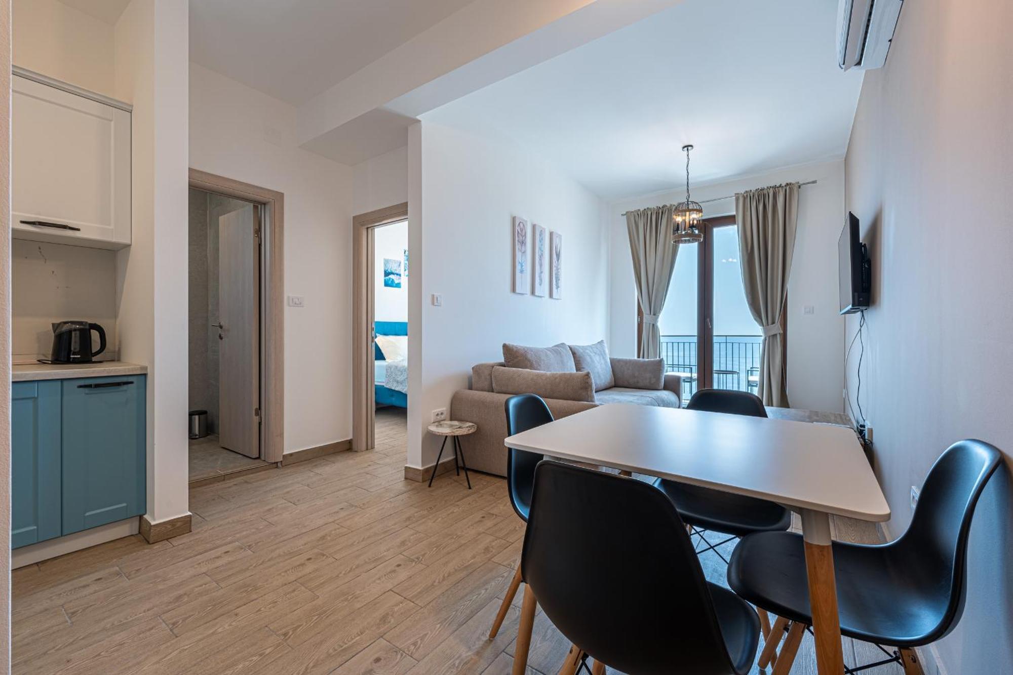 Niki Apartments Przno Sveti Stefan Dış mekan fotoğraf