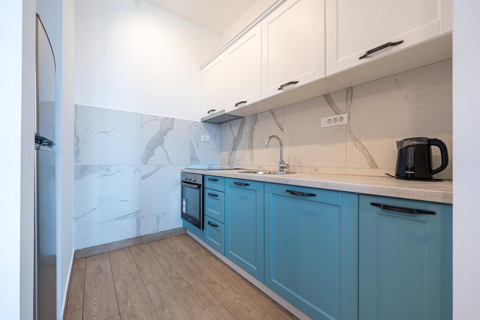 Niki Apartments Przno Sveti Stefan Dış mekan fotoğraf