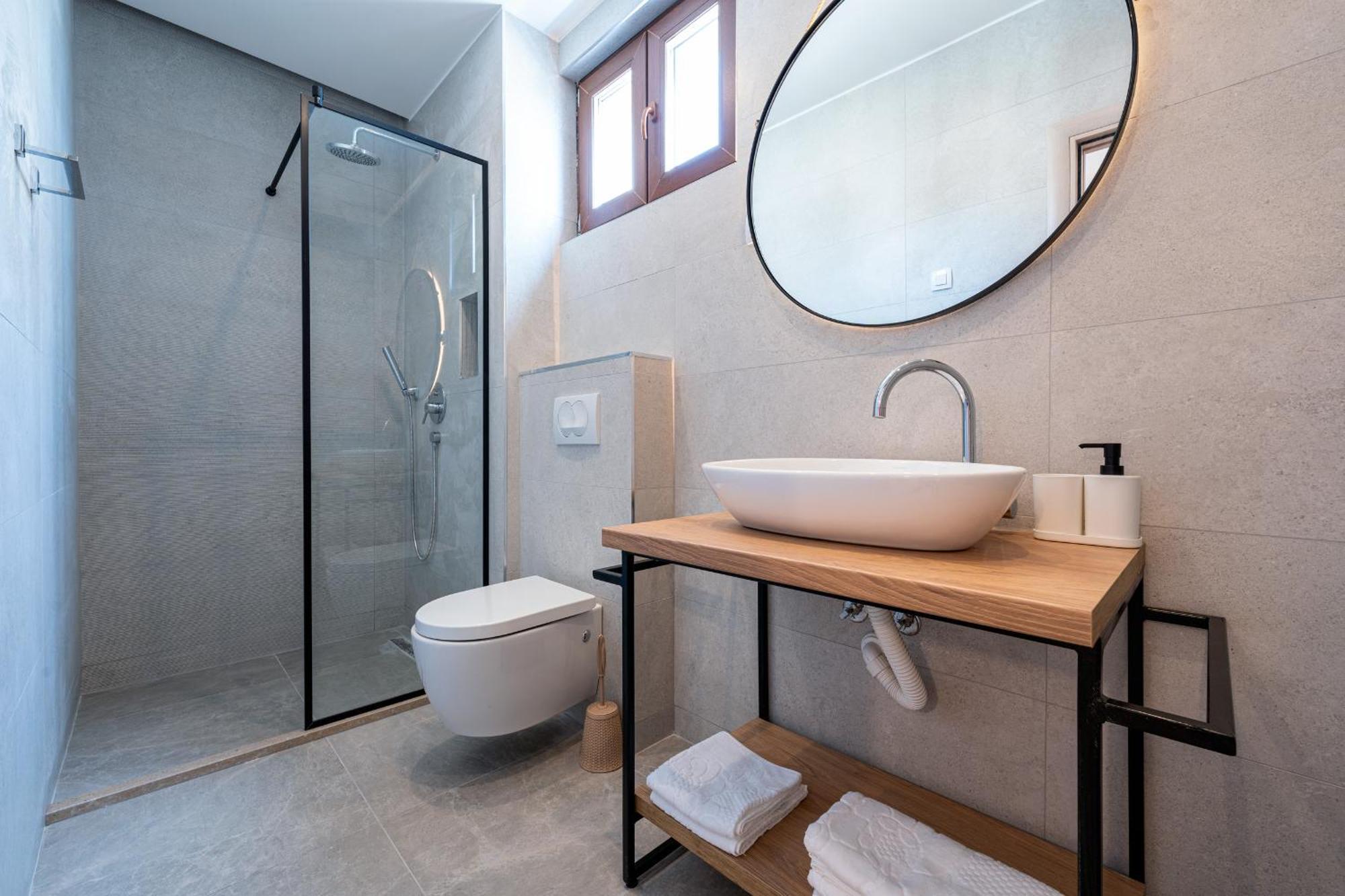 Niki Apartments Przno Sveti Stefan Dış mekan fotoğraf